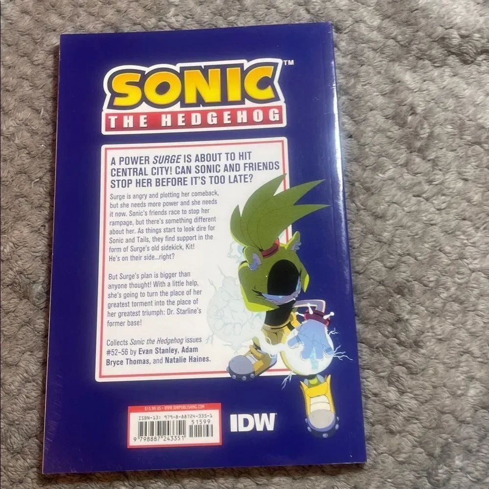 Sonic The Hedgehog overpowered book - Picture 2 of 3